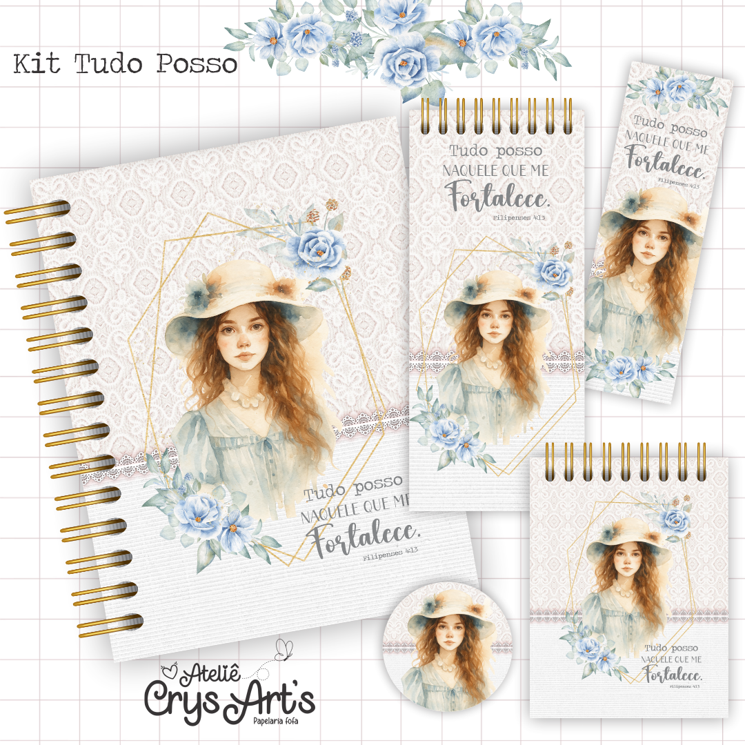 Kit Tudo Posso - Crys Arts