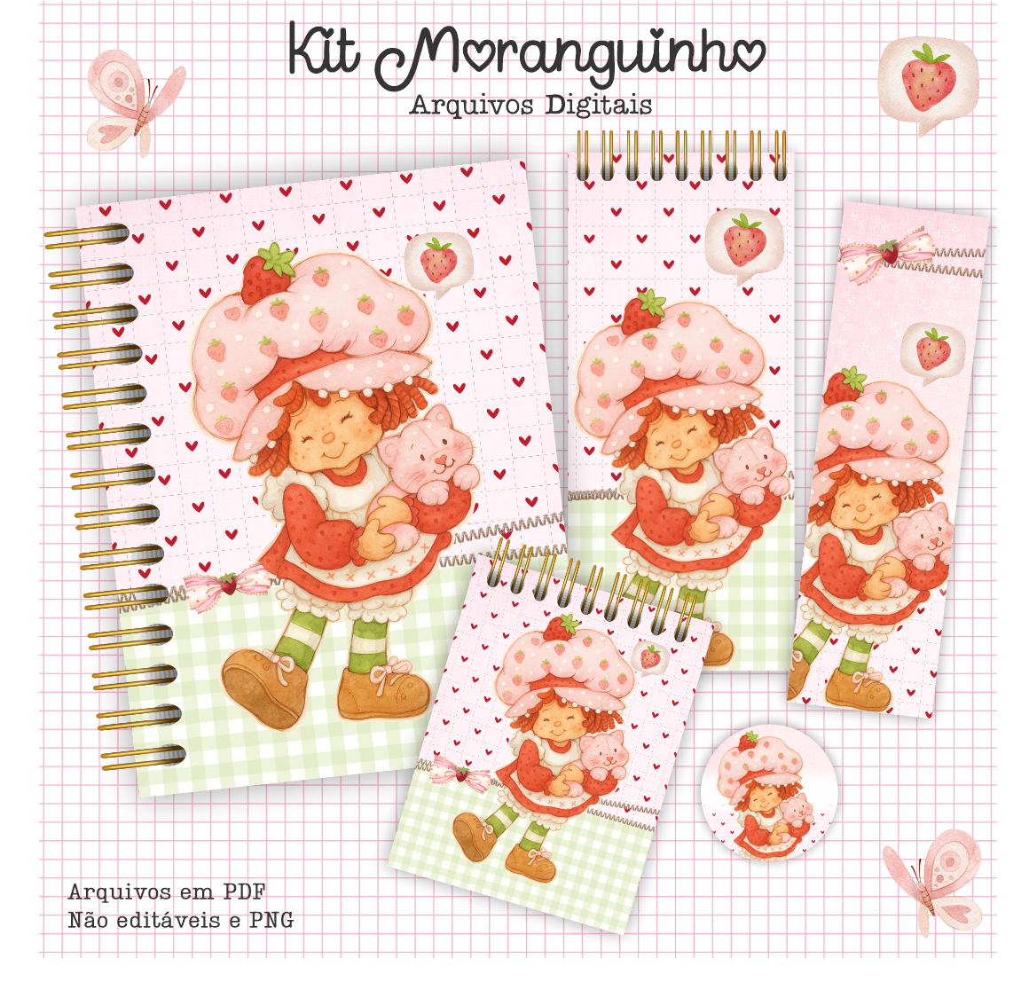 Arquivo Kit Moranguinho - Crys Arts